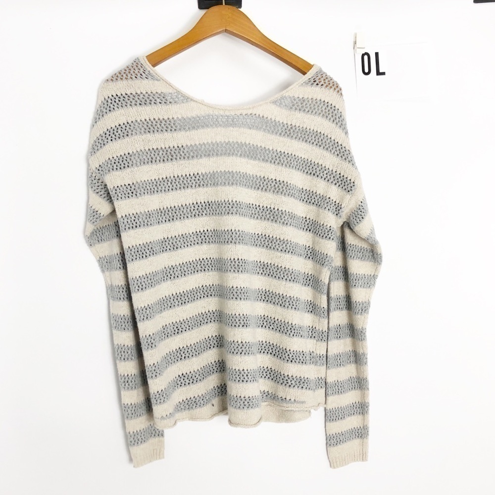 Bethany Mota striped sweater XL